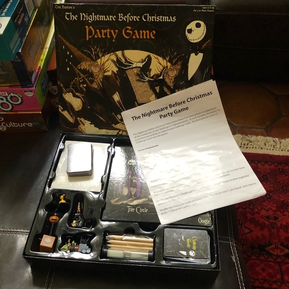 Reel Games Games Nightmare Before Christmas Party Game Poshmark